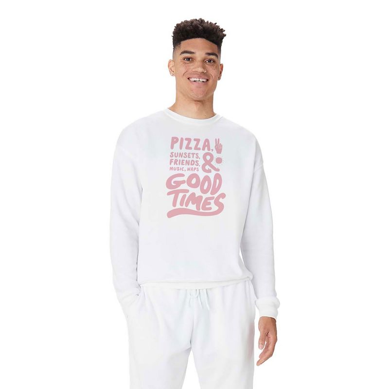 Phirst Pizza Sunsets Good Times Sweatshirt - Deny Designs, 3 of 5