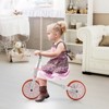 Infans 4 in 1 Kids Tricycles w/ Push Handle & Training Wheels Baby Balance Bike Pink - 3 of 4