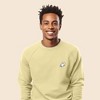 Dalix Ghost Embroidered Crewneck Long Sleeve Sweatshirt Fleece Men - 3 of 4