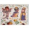 Happy Birthday Jesus Pageant 7 x 3 Christmas Stickers Pack of 24 Sheets - 2 of 3