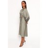 Windsor Long Sleeve Maxi Dress - Olive S - 3 of 4