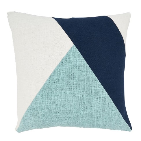 Saro Lifestyle Geometric Color Burst Down Filled Throw Pillow - image 1 of 3