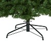 9ft. Slim Green Pine Artificial Christmas Tree with 600 Clear LED Lights – Tall X-Mas Tree for Living Room or Entryway - 4 of 4