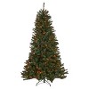 Gulches 7' Noble Hinged Xmas Tree,500 Multi UL Lights,Dia48 - 3 of 4