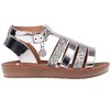 bebe Toddler Girls' Sandals - Open Toe Flat Sandals Comfy Summer Flats for Toddler and Little Kids - 2 of 4