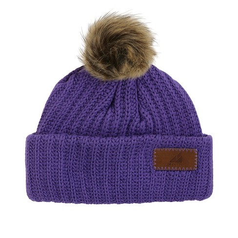 Toddler purple best sale winter hat