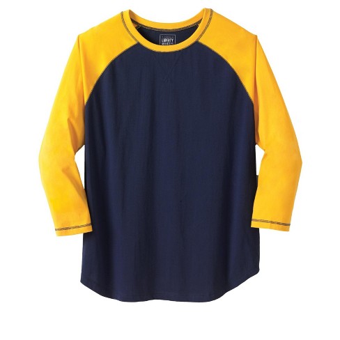 Mens Long Sleeve Raglan Baseball Casual T Shirt Tee Cotton Jersey Top Tee  Tshirt