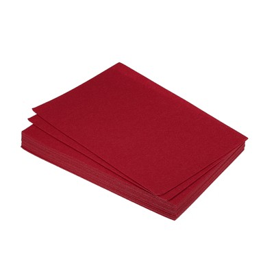 Unique Bargains Polyester Soft Home Handcrafts Project DIY Felt Fabric Sheets 20 Pcs