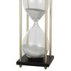 A&B Home Hour Glass In Stand (4X4X9"): Elegant Tabletop Decorative Sculpture, Indoor Glass Timer - 3 of 3