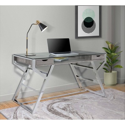 Zander Desk White - Picket House Furnishings