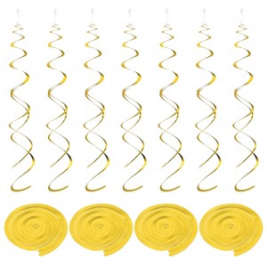 Unique Bargains Party PVC Hanging Double Swirling Decorations 28 Pcs - 1 of 4