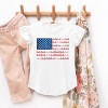 The Juniper Shop American Bow Flag Coquette Flutter Sleeve Tee - 3 of 4