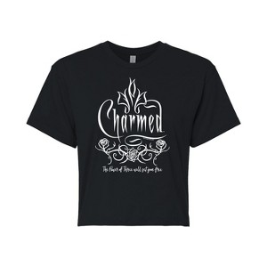 Women's - Charmed - The Power of Three Will Set You Free Cropped Graphic T-Shirt - 1 of 4