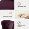 Quentin Velvet Accent Side Chair with Golden Metal Base | Karat Home - 3 of 4