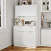 Buenhomino 71" Kitchen Pantry With Charging Station - 3 of 4