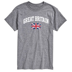 Men's - Instant Message - Great Britain Flag Short Sleeve Graphic T-Shirt - 1 of 4