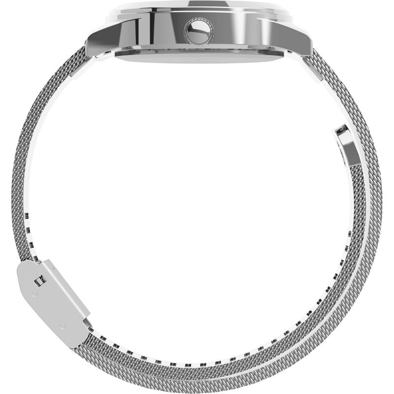 Women's Timex Watch with Mesh Bracelet - Silver T2P457JT, 2 of 4