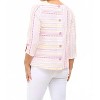 Women's Baja Weave Button Back Pullover - habitat - 3 of 4