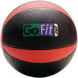 GoFit Medicine Ball (8 lbs; Black and Red)
