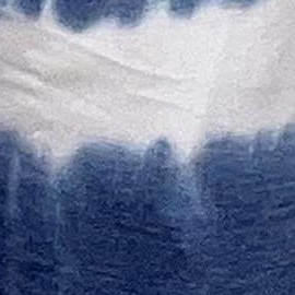 terry fabric tie dye navy cream