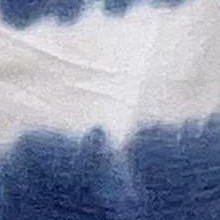 terry fabric tie dye navy cream