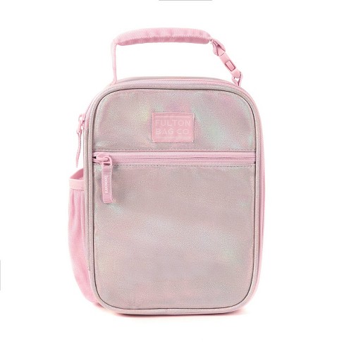 Fulton Bag Co. Upright Lunch Bag - Pink Glitter Iridescent : Target