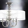 Urban Ambiance Luxury Cosmopolitan Chandelier,  20" x 22",  Polished Nickel Finish, UHP2922 - 4 of 4