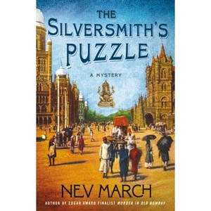 The Silversmith's Puzzle - (Captain Jim and Lady Diana Mysteries) by  Nev March (Hardcover) - 1 of 1