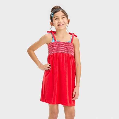 Cat and jack red dress outlet