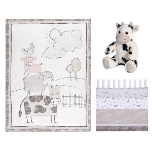 Sammy & Lou Cottage Farm Baby Nursery Crib Bedding Set - 4pc - 1 of 4