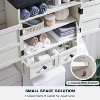 Bathroom Wall Cabinet, Farmhouse Medicine Cabinet with Drawer, 24" Wide Bathroom Cabinet with Adjustable Shelf & Double Barn Doors - 2 of 4
