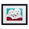 Trademark Fine Art Pat Saunders-White Rainie Matted Framed Art - 2 of 4