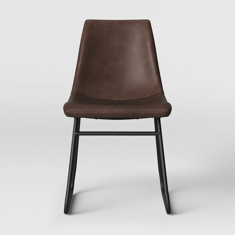Bowden Faux Leather Dining Chairs - Threshold™, 4 of 15