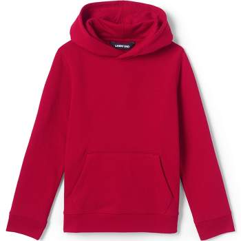 Lands' End School Uniform Kids Hooded Pullover Sweatshirt