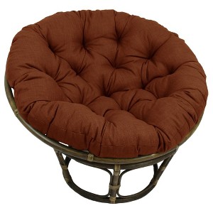 Blazing Needles, 48-inch Solid Outdoor Spun Polyester Papasan Cushion (Fits 46-inch Papasan Frame) - 1 of 1