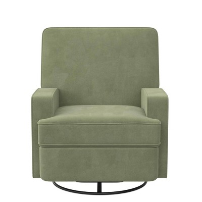 Green rocking outlet chair nursery