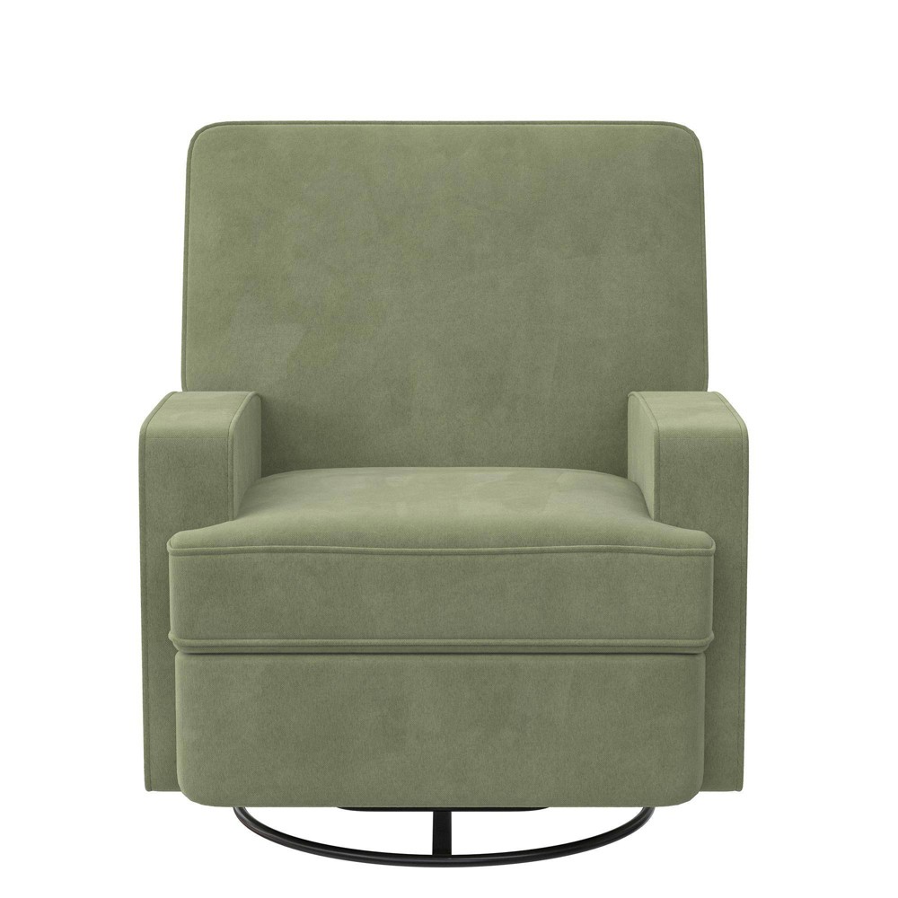 Photos - Coffee Table Baby Relax Addison Swivel Gliding Recliner - Sage Green