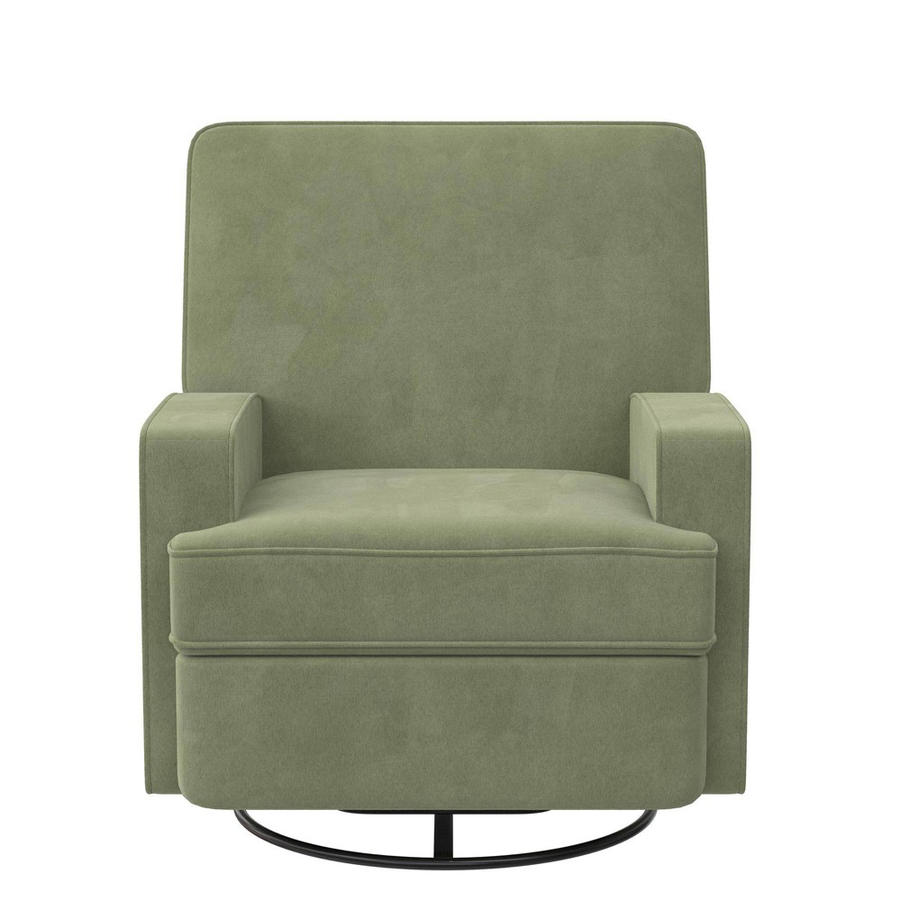 Baby Relax Addison Swivel Gliding Recliner - Sage Green -  83861023