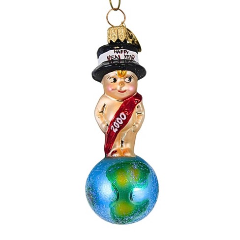 Christopher Radko Company 3.5 Inch Millenium Munchkin Gem Ornament 2000 New Year Tree Ornaments - image 1 of 3