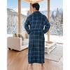 ADR Men's Ultra Plush Fleece Robe, Big and Tall Bathrobe - 3 of 4