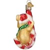 Old World Christmas Hanging Glass Tree Ornament, Christmas Mouse - 4 of 4