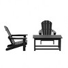 WestinTrends  3-Piece Outdoor Paio Adirondack Conversation Set - 3 of 4