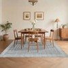 Machine Washable Rugs for Living Room Minimalist Geometric Bordered Indoor Carpet - 2 of 4