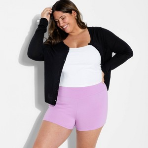 Women's High-Rise Bike Shorts - Wild Fable™ - 1 of 3