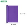 Unique Bargains Durable Soft Flexible Colorful Crepe Paper Variety of Colors 2 Pcs - 3 of 4