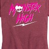 Women's - Monster High - Monster High Lightning Logo Short Sleeve Graphic T-Shirt - 2 of 4