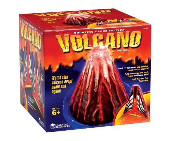 Erupting Cross Section Volcano Model Kit Game | Desertcart INDIA