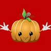 Boy's Design By Humans Halloween Pumpkin Monster 6 By LironPeer T-Shirt - 2 of 3