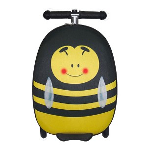 GoPowerBike GoVoyage 3-Wheel Kids Luggage Scooter - 1 of 4