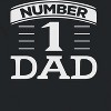 Rerun Island Men's Number One Dad Short Sleeve Graphic Cotton T-Shirt - 2 of 3